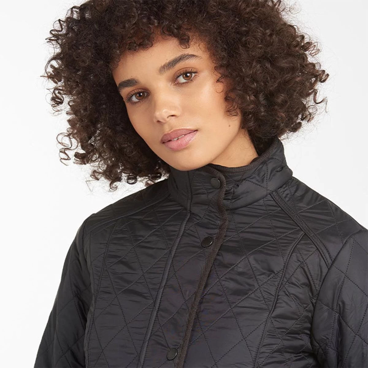 Barbour Women’s Cavalry Polarquilt Jacket – Black 4 Barbour Women’s Cavalry Polarquilt Jacket – Black - Image 4