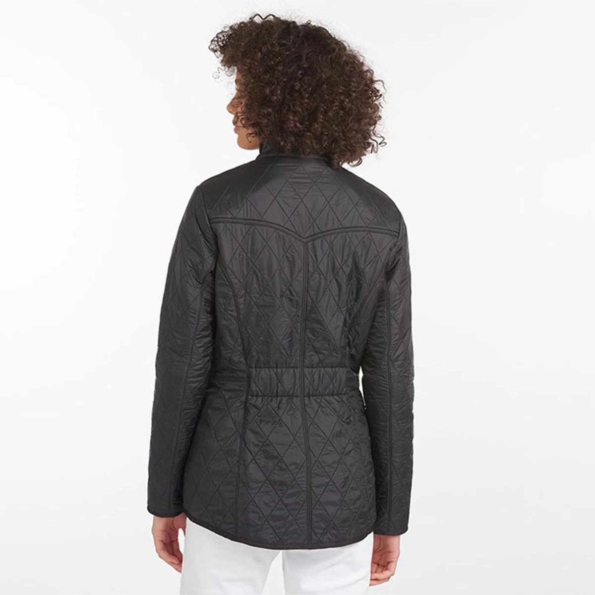 Barbour Women’s Cavalry Polarquilt Jacket – Black 2 Barbour Women’s Cavalry Polarquilt Jacket – Black - Image 2