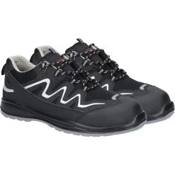 Centek FS313 Safety Trainers – Black & Grey