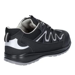 Centek FS313 Safety Trainers – Black & Grey -Fashion Lady centek unisex fs313 safety trainers black 2