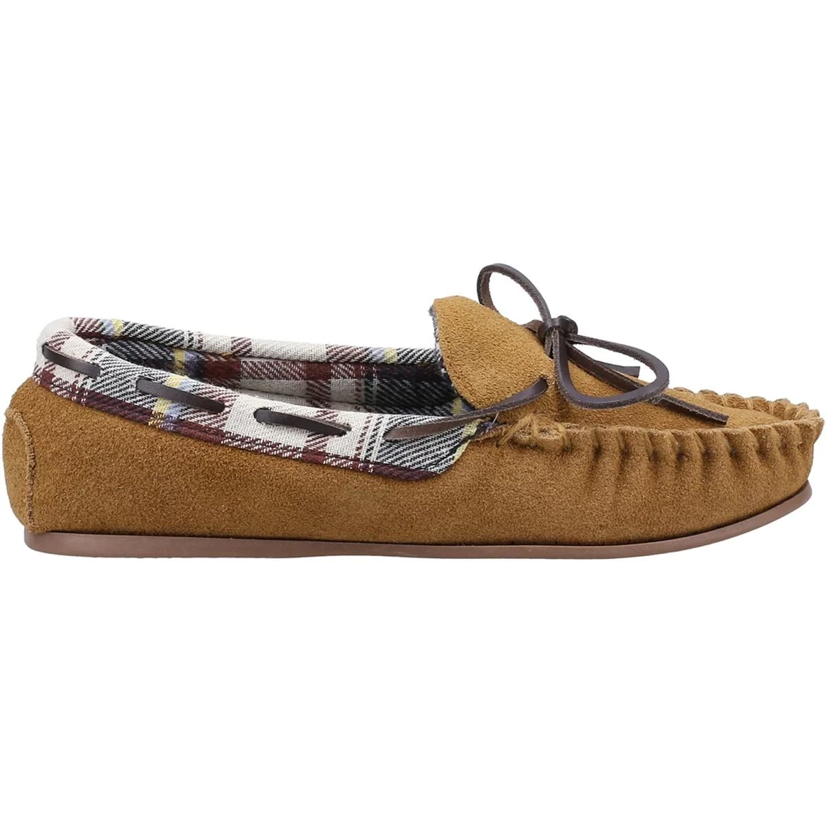 Cotswold Women's Chatsworth Moccasin Slippers - Tan 4 Cotswold Women's Chatsworth Moccasin Slippers - Tan - Image 4