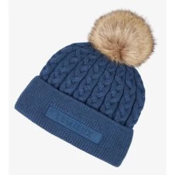 Lemieux Women's Clara Cable Beanie Hat - Atlantic