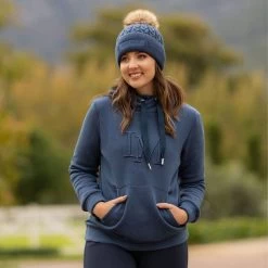 Lemieux Women's Clara Cable Beanie Hat - Atlantic -Fashion Lady clara cable beanie atlantic 3