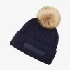 Lemieux Women's Clara Cable Beanie Hat - Navy