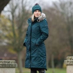 Lemieux Women's Clara Cable Beanie Hat - Spruce -Fashion Lady clara cable beanie spruce 3