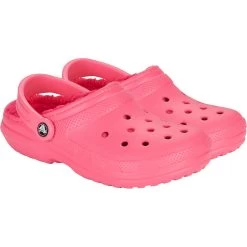 Crocs Unisex Classic Lined Clog – Hyper Pink