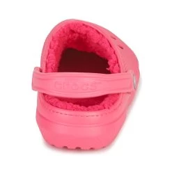 Crocs Unisex Classic Lined Clog – Hyper Pink -Fashion Lady clas fuzz lined clog hyp pink 3 1