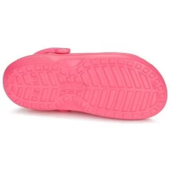 Crocs Unisex Classic Lined Clog – Hyper Pink -Fashion Lady clas fuzz lined clog hyp pink 8 1