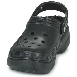 Crocs Women's Classic Platform Lined Clog - Black -Fashion Lady clas platform lined clog blk 4