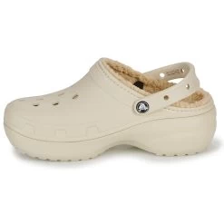 Crocs Women's Classic Platform Lined Clog - Bone -Fashion Lady clas platform lined clog bone 5