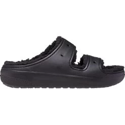 Crocs Unisex Classic Cozzzy Sandals - Black -Fashion Lady classic cozy sandal blk