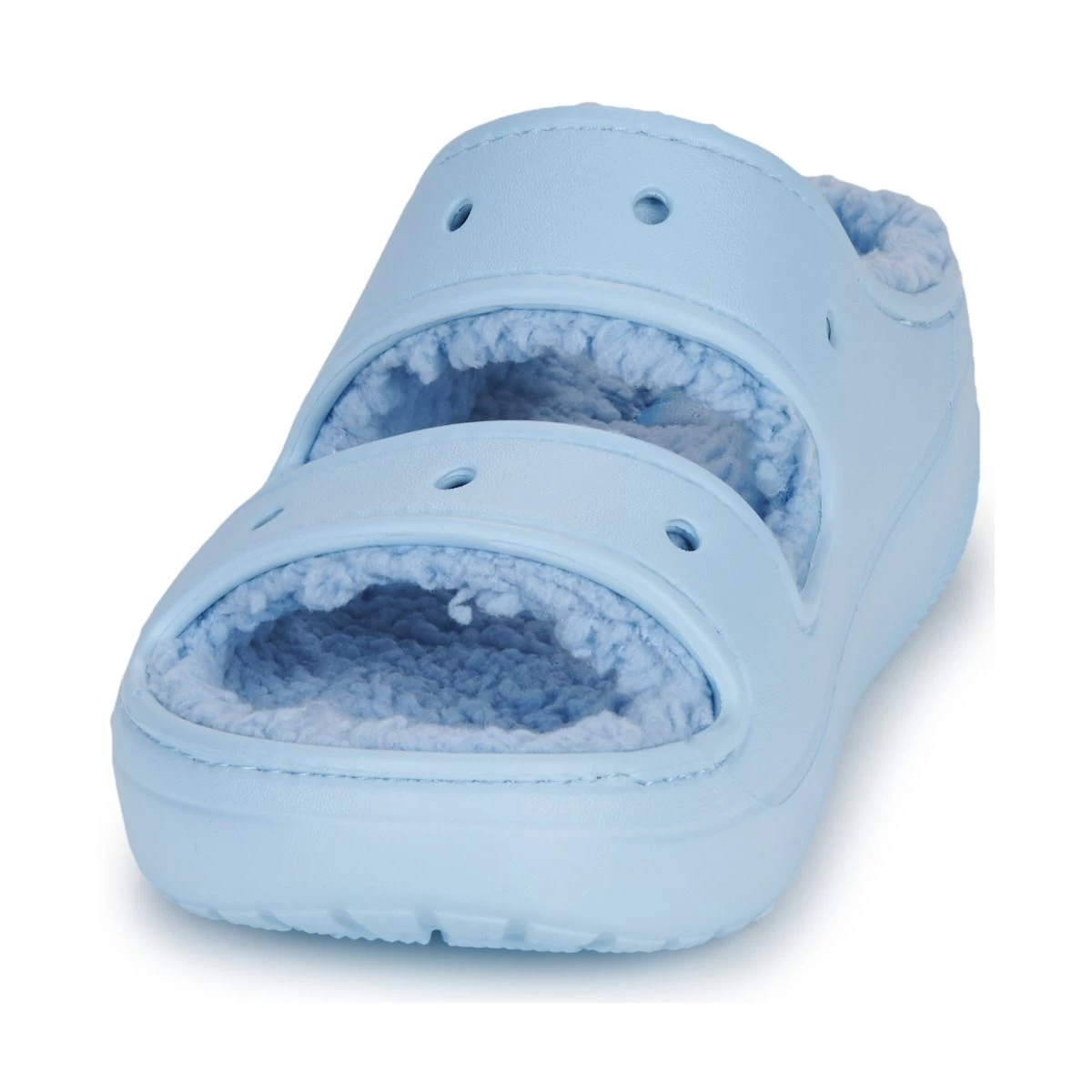 Crocs Unisex Classic Cozzzy Sandals - Blue Calcite 3 Crocs Unisex Classic Cozzzy Sandals - Blue Calcite - Image 3