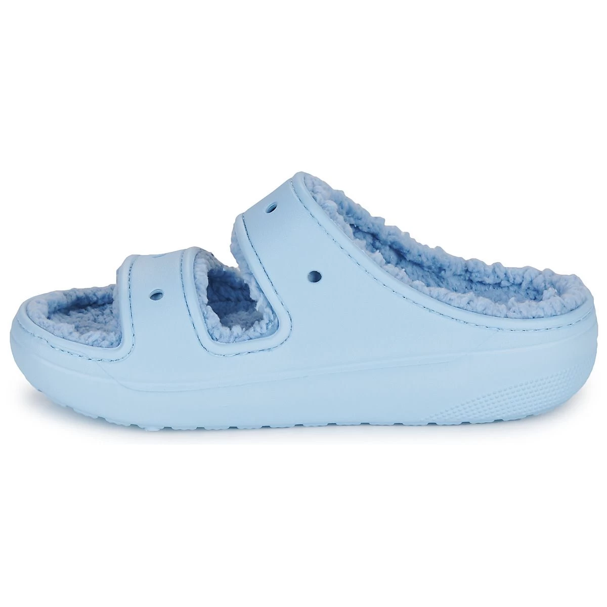 Crocs Unisex Classic Cozzzy Sandals - Blue Calcite 4 Crocs Unisex Classic Cozzzy Sandals - Blue Calcite - Image 4