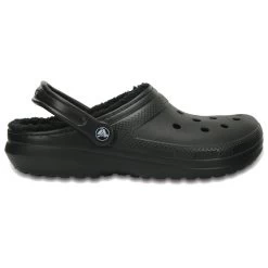 Crocs Unisex Classic Lined Clogs - Black -Fashion Lady classic fuzz lined blk