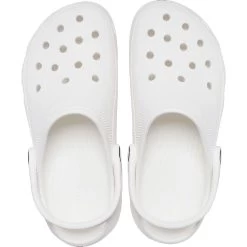 Crocs Women’s Classic Platform Clogs – White -Fashion Lady classic platform clog white 2