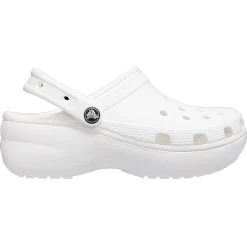 Crocs Women’s Classic Platform Clogs – White -Fashion Lady classic platform clog white