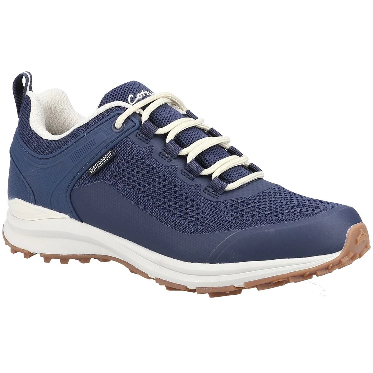 Cotswold Women's Compton Hiking Trainers - Navy 2 Cotswold Women's Compton Hiking Trainers - Navy - Image 2