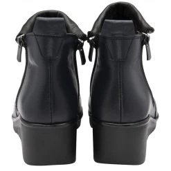 Lotus Women's Cordelia Leather Boot - Navy -Fashion Lady cordelia leather boot navy 3