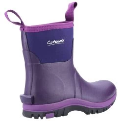Cotswold Women's Blaze Mid Neoprene Wellington Boots - Purple -Fashion Lady cotswold blaze purple3