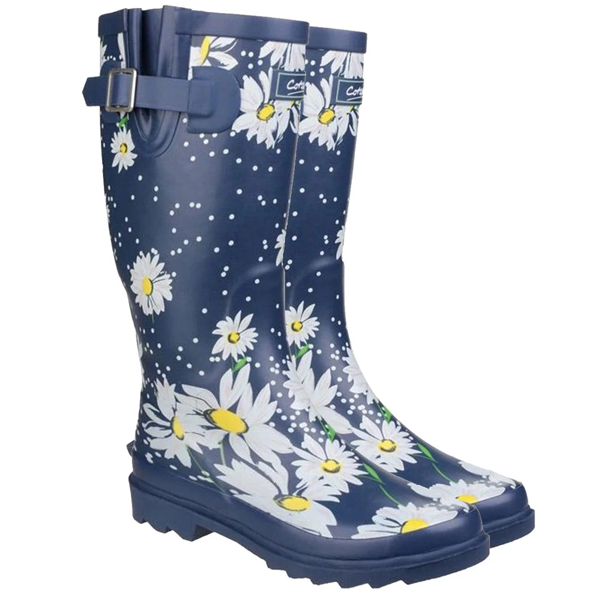 Cotswold Women's Burghley Waterproof Wellington Boots - Daisy 8 Cotswold Women's Burghley Waterproof Wellington Boots - Daisy - Image 8