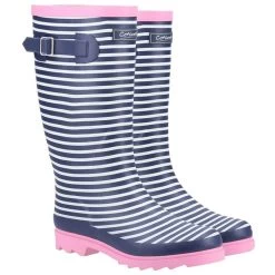 Cotswold Women’s Chilson Wellington – Stripe -Fashion Lady cotswold chilson stripe 1