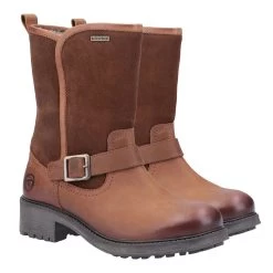 Cotswold Women's Randwick Boots - Cognac