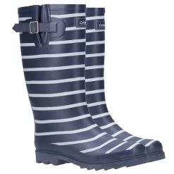 Cotswold Women's Sailor Wellington Boots - Navy 11 Cotswold Women's Sailor Wellington Boots - Navy -Fashion Lady cotswold sailor navy 1