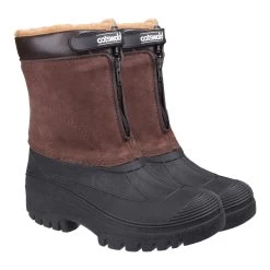 Cotswold Venture Snow Boot - Brown -Fashion Lady cotswold venture boot brown1 1