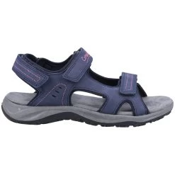 Cotswold Women's Freshford Sandals - Navy/Berry -Fashion Lady cotswold womens freshford navy2