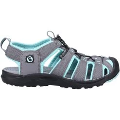 Cotswold Women's Marshfield Sandals - Grey/Turqouise -Fashion Lady cotswold womens marshfield sandals grey turq 3