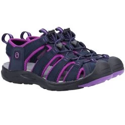 Cotswold Women's Marshfield Sandals - Navy/Berry