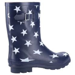 Cotswold Women's Badminton Short Wellington Boots - Star Pattern -Fashion Lady cotswold women s badminton short waterproof wellies star pattern 2