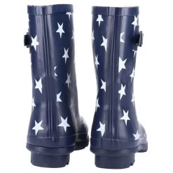 Cotswold Women's Badminton Short Wellington Boots - Star Pattern -Fashion Lady cotswold women s badminton short waterproof wellies star pattern 5