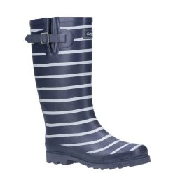 Cotswold Women's Sailor Wellington Boots - Navy 9 Cotswold Women's Sailor Wellington Boots - Navy -Fashion Lady cotswold women s sailor wellingtons 3