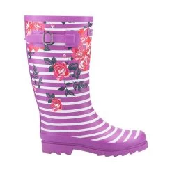 Cotswold Women’s Chilson Wellington – Flower -Fashion Lady cotswolds ladies chilson wellington flower 1
