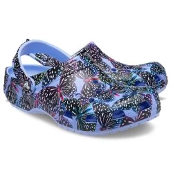 Crocs Women's Classic Butterfly Clogs – Moon Jelly -Fashion Lady crocs classic butterfly 7 1