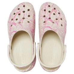 Crocs Women’s Classic Platform Snakeskin Clogs – Bone 13 Crocs Women’s Classic Platform Snakeskin Clogs – Bone -Fashion Lady crocs classic platform clogs bone snake