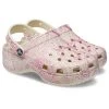 Crocs Women’s Classic Platform Snakeskin Clogs – Bone