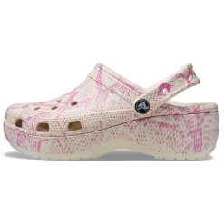 Crocs Women’s Classic Platform Snakeskin Clogs – Bone 16 Crocs Women’s Classic Platform Snakeskin Clogs – Bone -Fashion Lady crocs classic platform clogs bone snake6