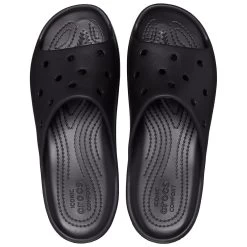 Crocs Women's Classic Platform Slides – Black -Fashion Lady crocs classic platform slides black 4