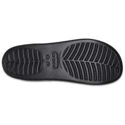 Crocs Women's Classic Platform Slides – Black -Fashion Lady crocs classic platform slides black 7