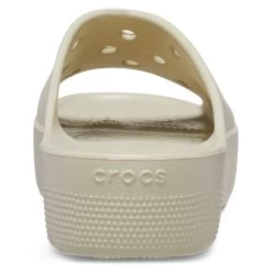 Crocs Women's Classic Platform Slides – Bone 12 Crocs Women's Classic Platform Slides – Bone -Fashion Lady crocs classic platform slides bone9