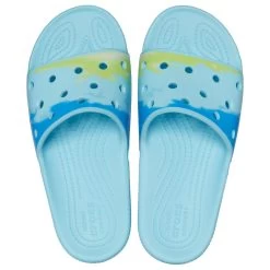 Crocs Unisex Classic Ombre Slides – Arctic -Fashion Lady crocs classic slide ombre arctic