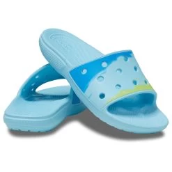 Crocs Unisex Classic Ombre Slides – Arctic -Fashion Lady crocs classic slide ombre arctic1