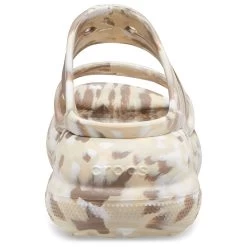 Crocs Women’s Crush Marbled Sandals - Bone -Fashion Lady crocs crush sandals marble bone7
