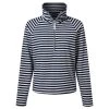 Craghoppers Women's Melina Striped Half Zip Fleece - Navy Stripe