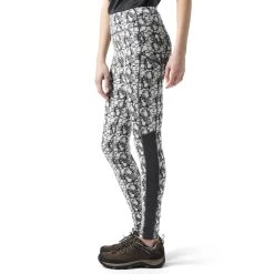 Craghoppers Women's Kiwi Legging - Charcoal Print -Fashion Lady cwj1168 4dj charcoalprt 3