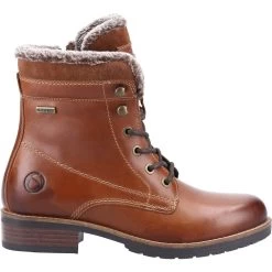 Cotswold Women's Daylesford Laced Boot - Tan -Fashion Lady daylesford brown 1