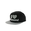 DGK Haters Snapback - Black/Grey