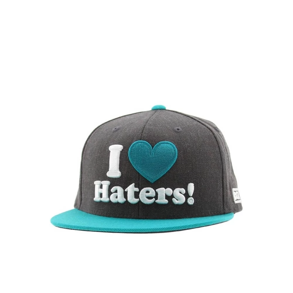 DGK Haters Snapback - Charcoal Heather 1 DGK Haters Snapback - Charcoal Heather